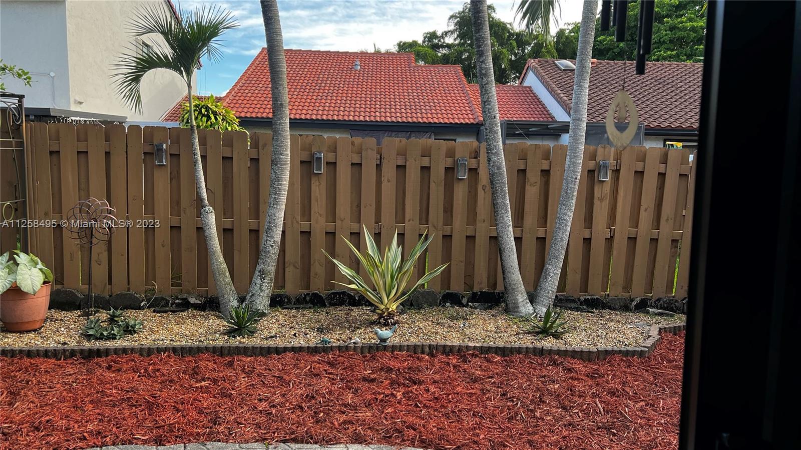 Back Yard Garden View