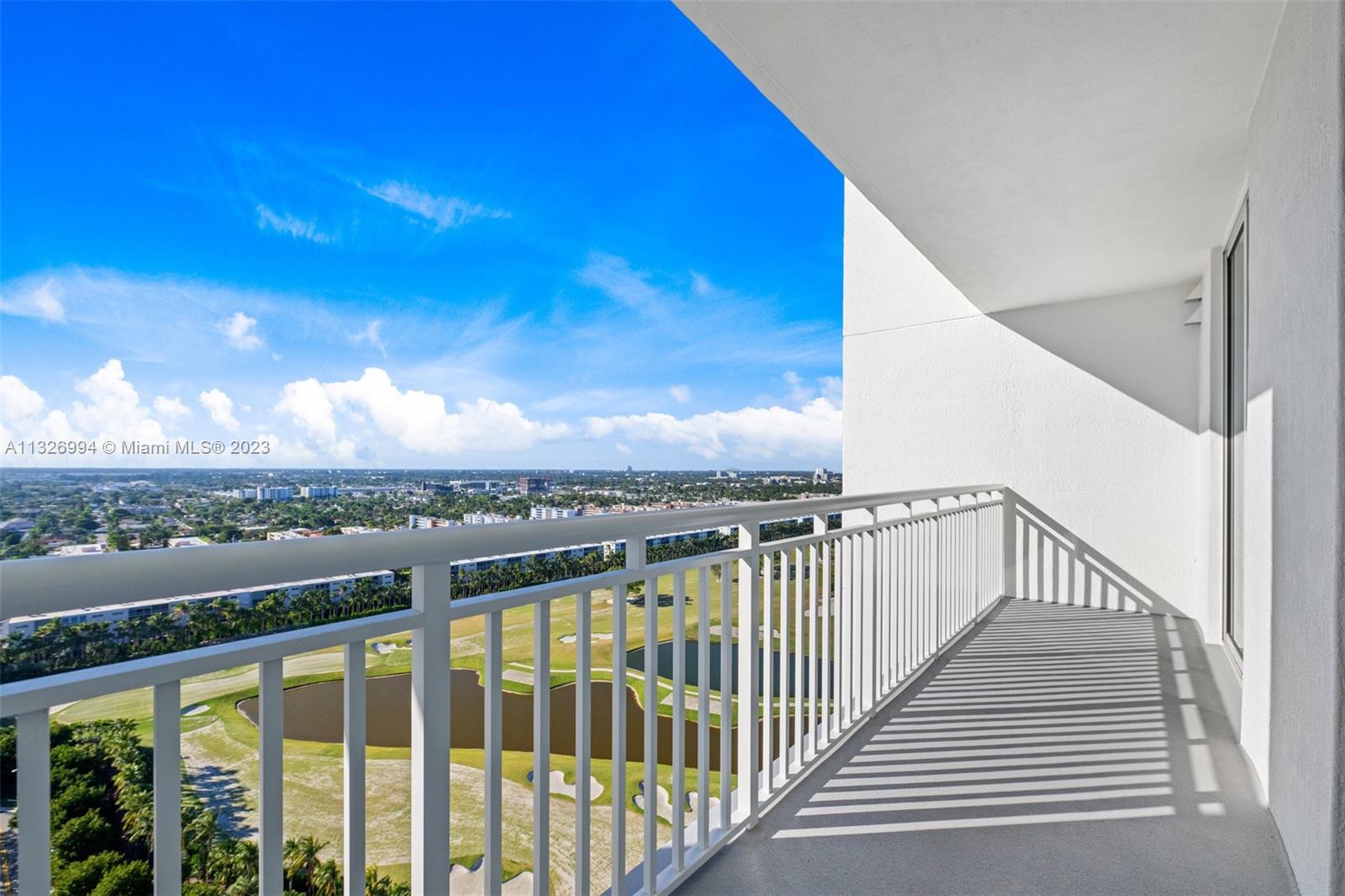 2nd balcony connecting the other two bedrooms.