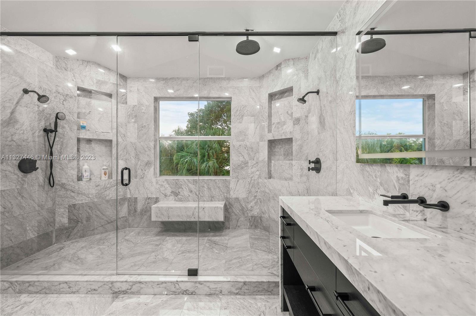 Master closet looking into master bathroom