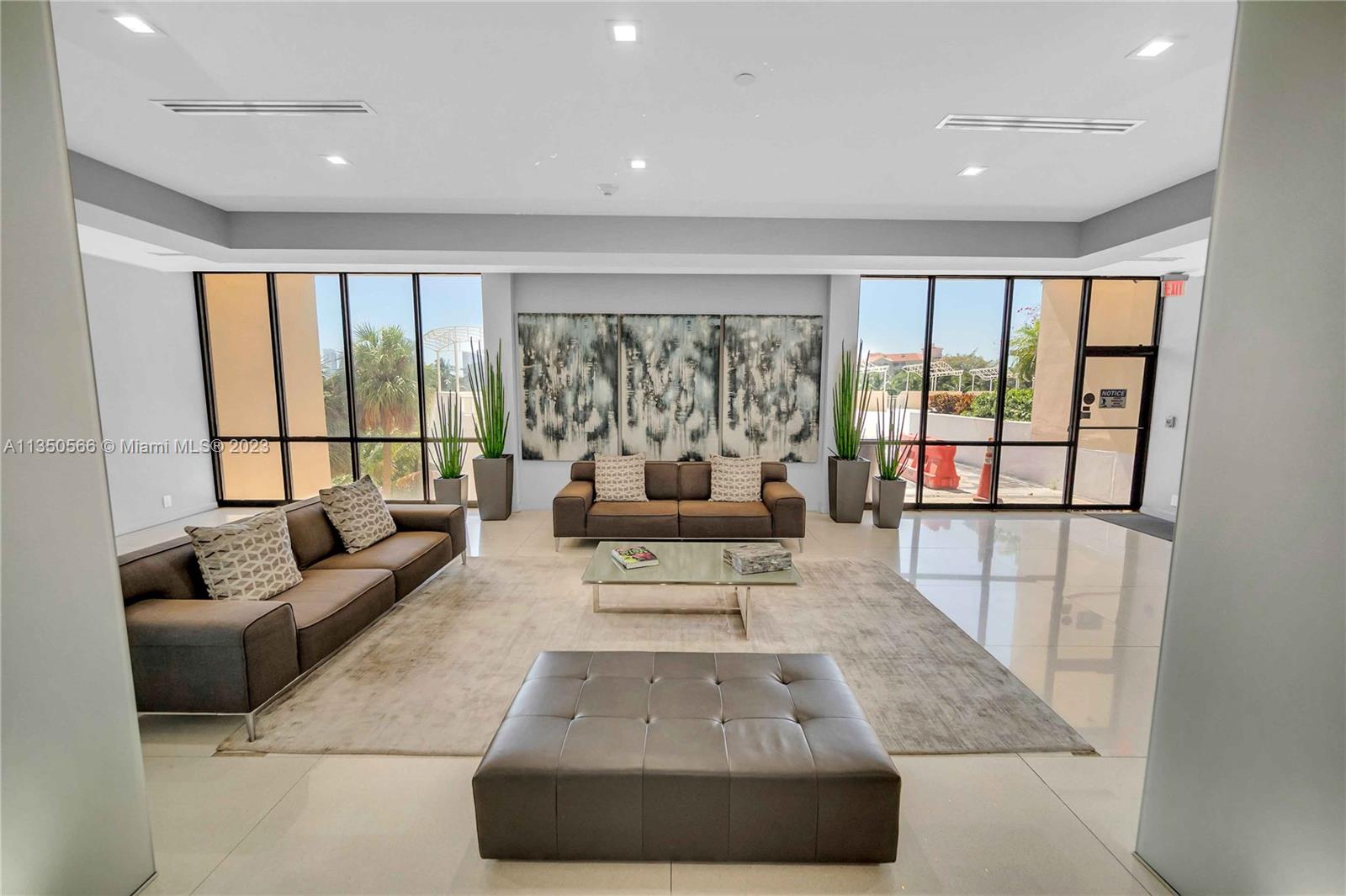 Newly renovated main lobby