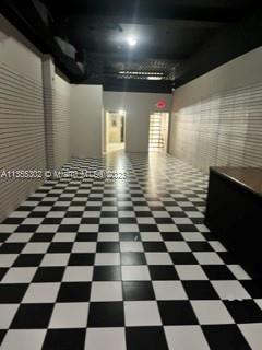 INSIDE VIEW FROM THE BACK OF THE SPACE