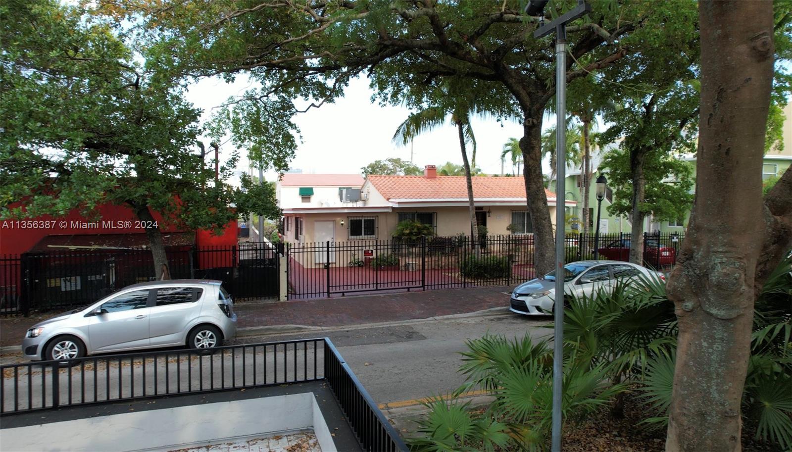Front of Structure