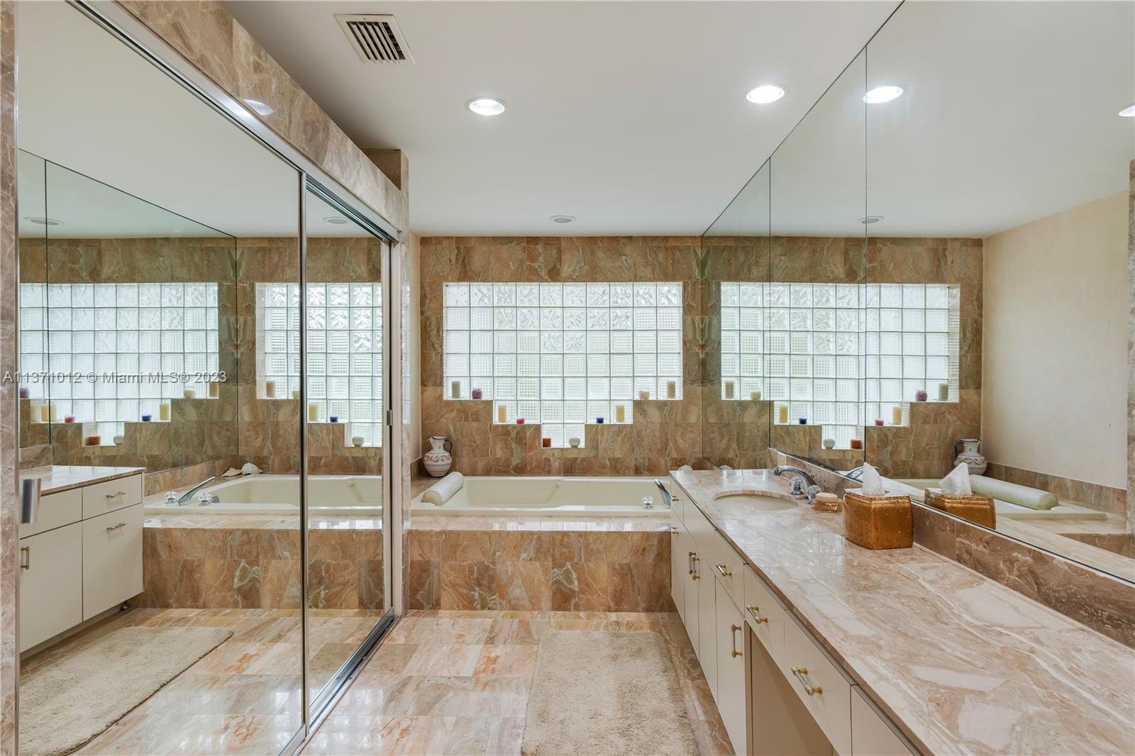 Spacious Master bathroom