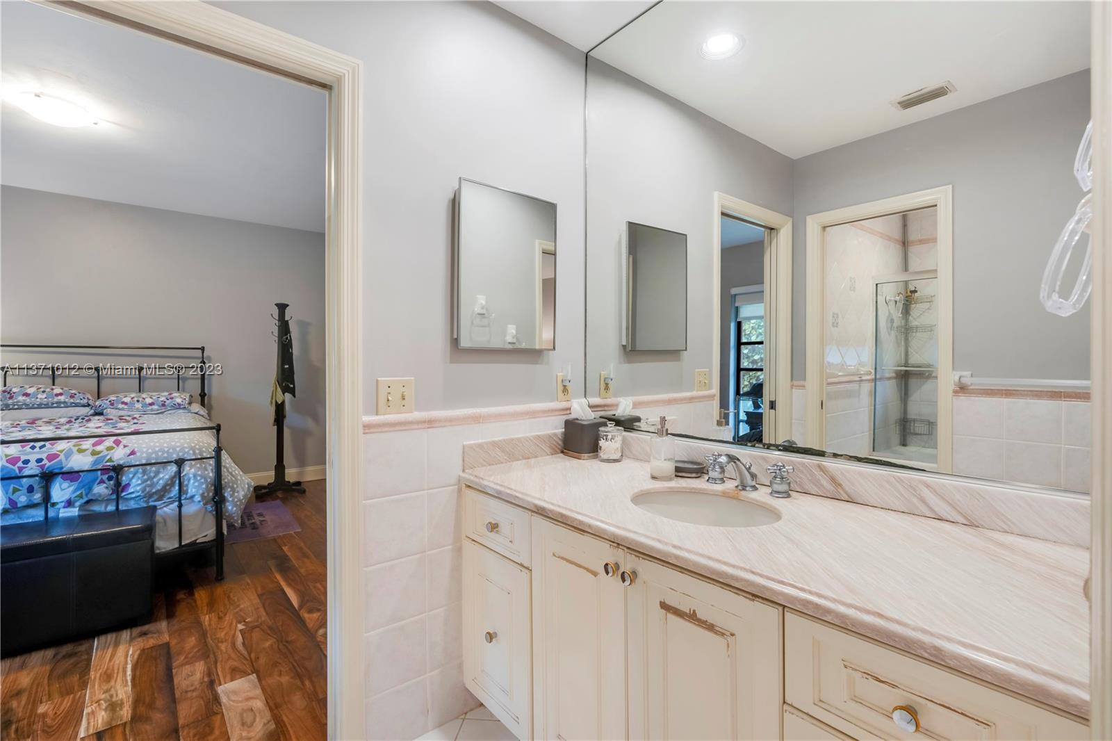 Jack and Jill bathroom