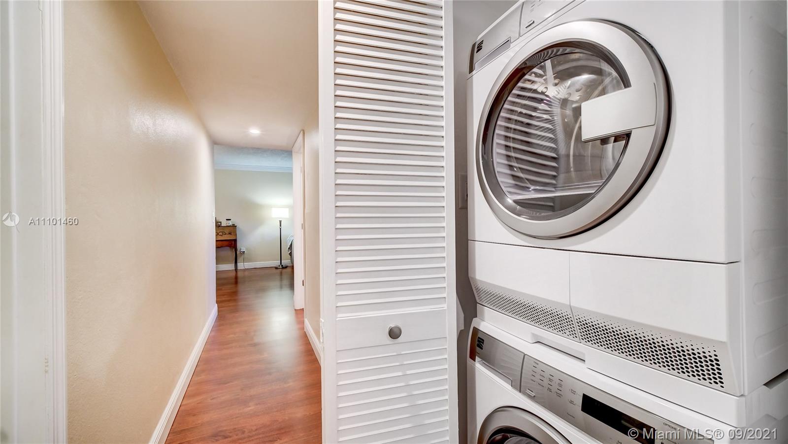Washer and Dryer in unit