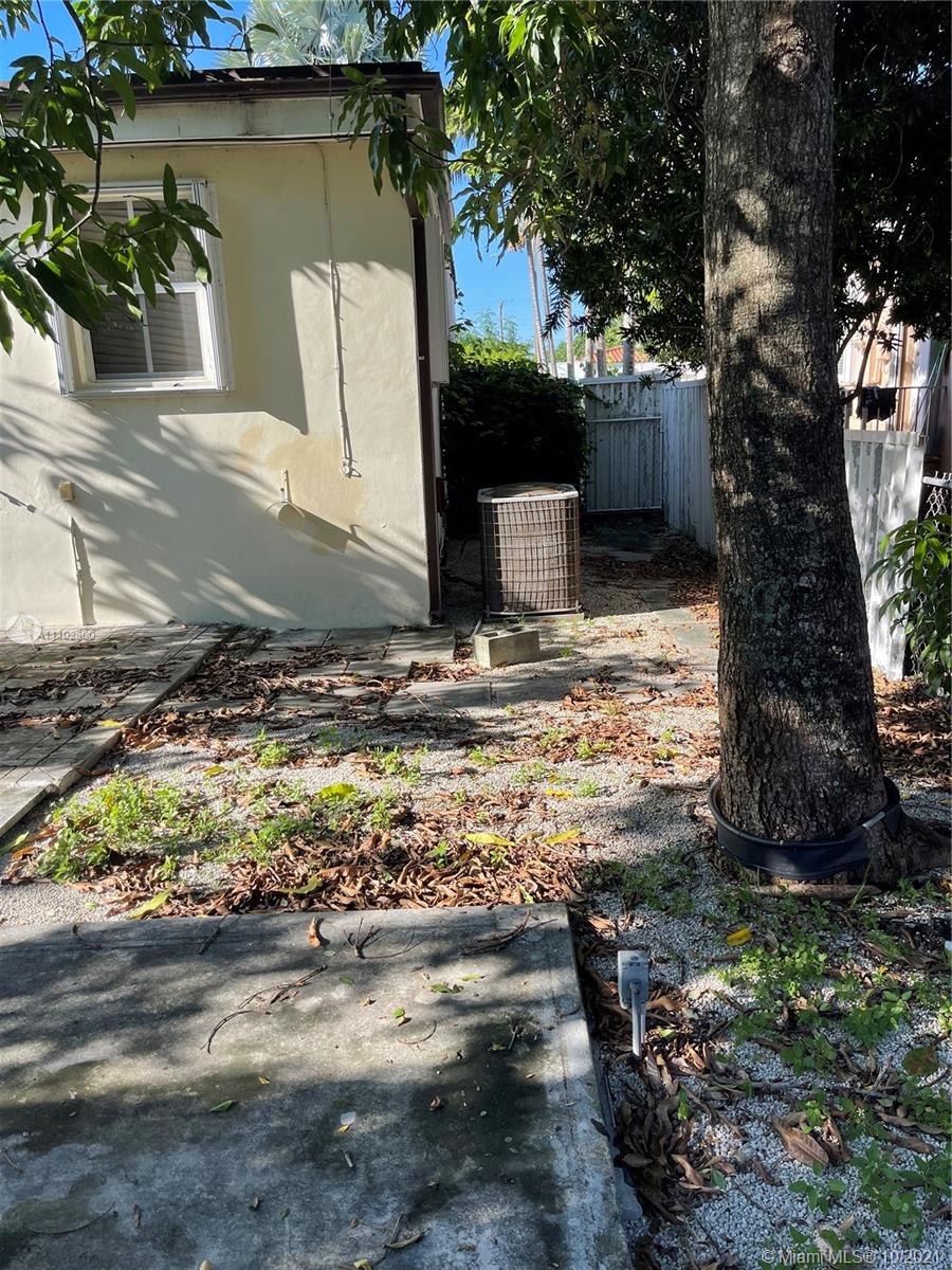 right side from the patio