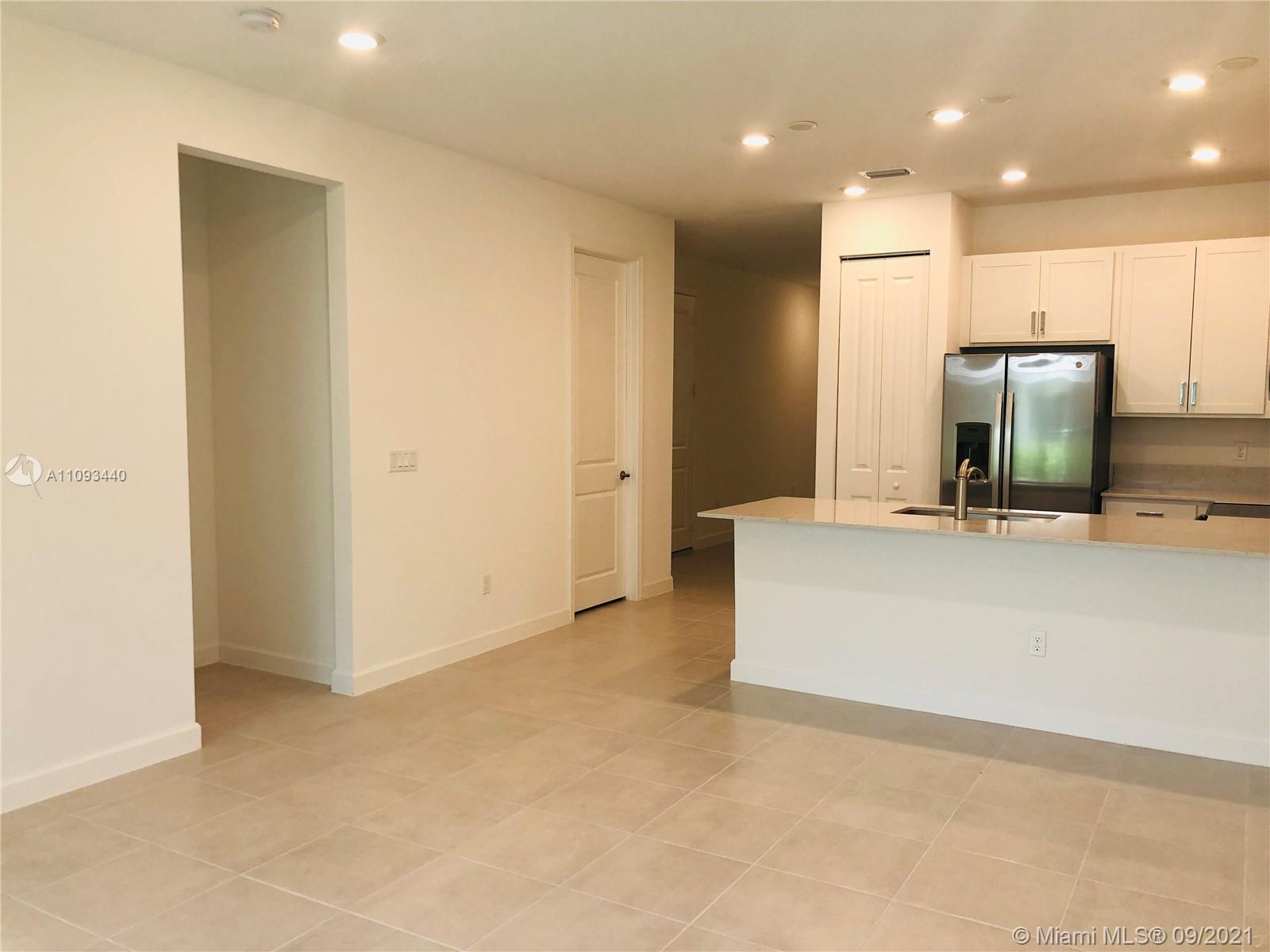 Kitchen with entry to Bedroom