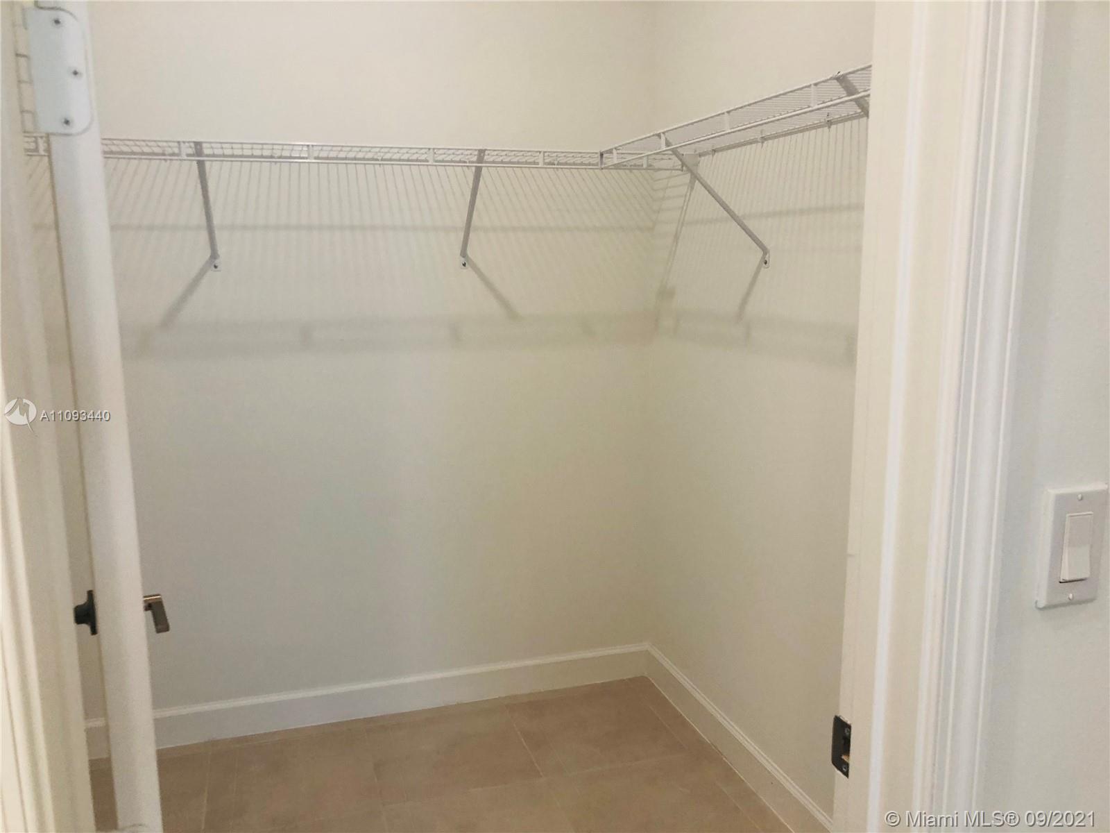 Walk-In Closet in Master