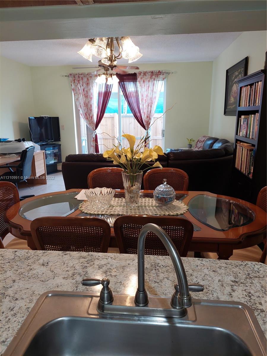 KITCHEN VIEW TO DINING ROOM