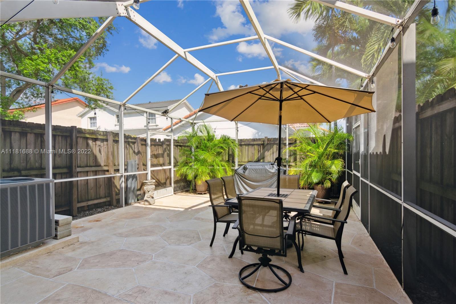 Screened Backyard Porch