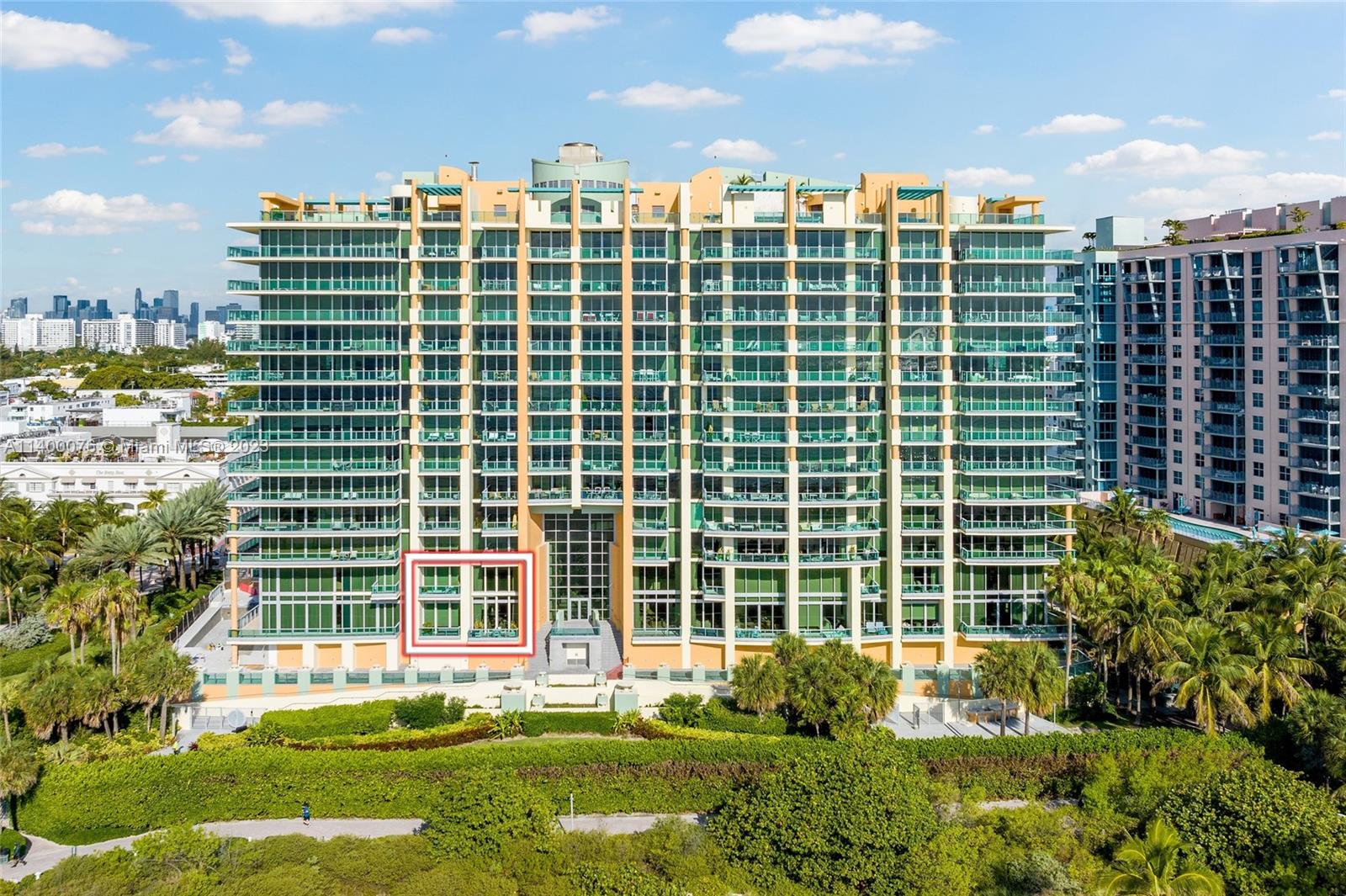 Front of Structure