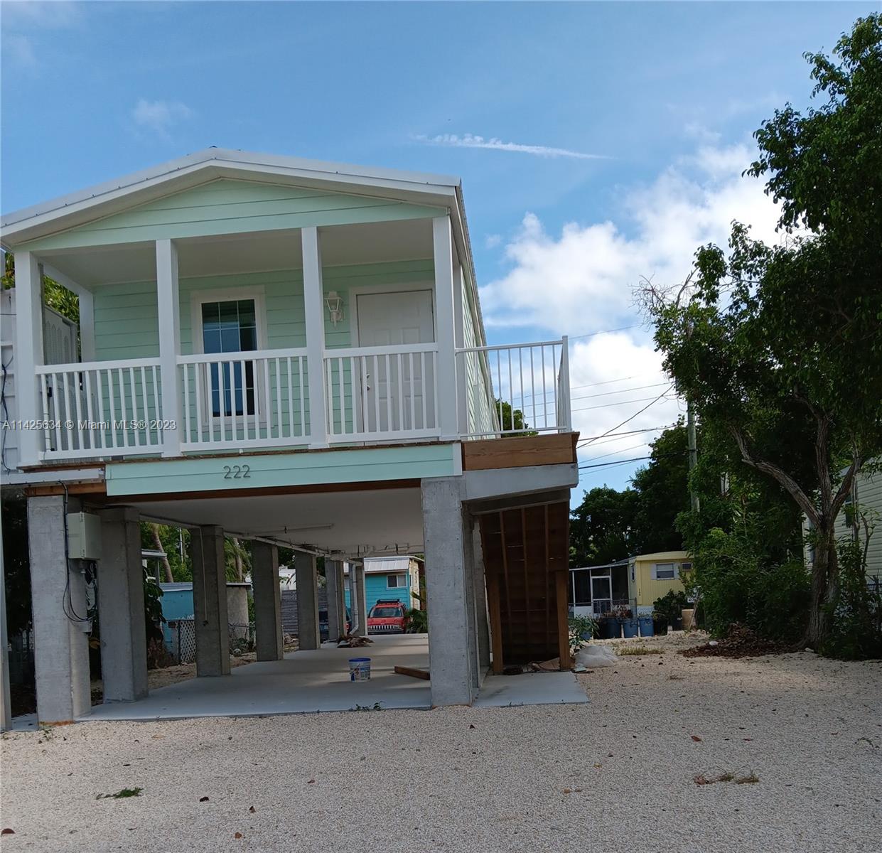Back of Structure
