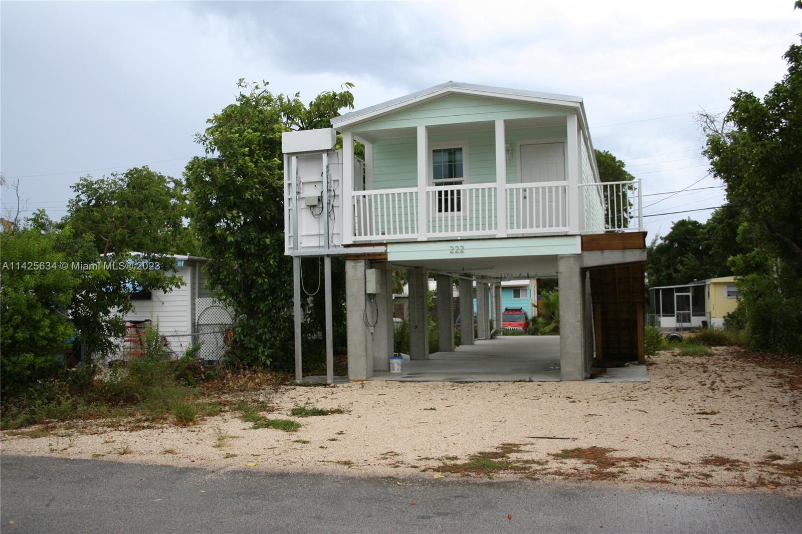 Front of Structure