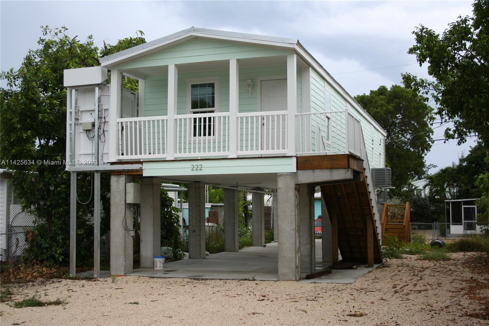 Back of Structure