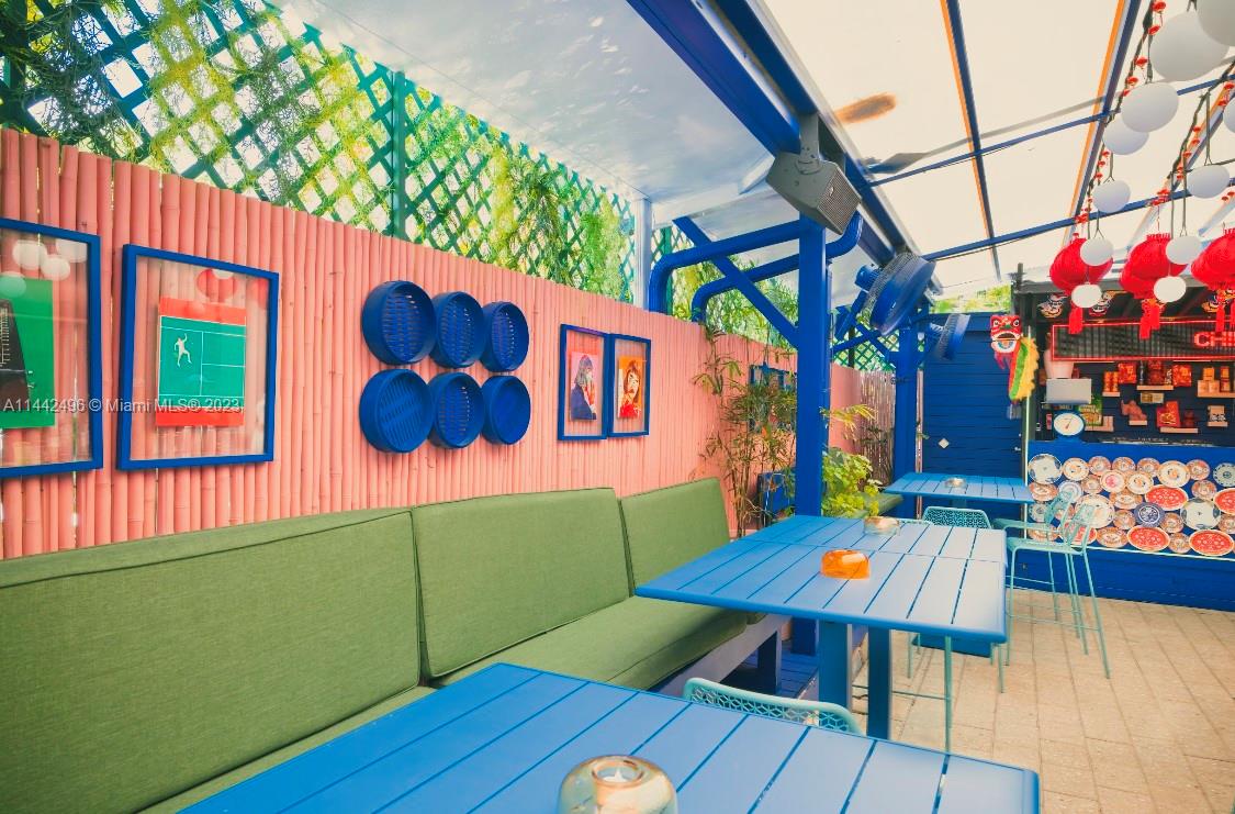 Patio seating