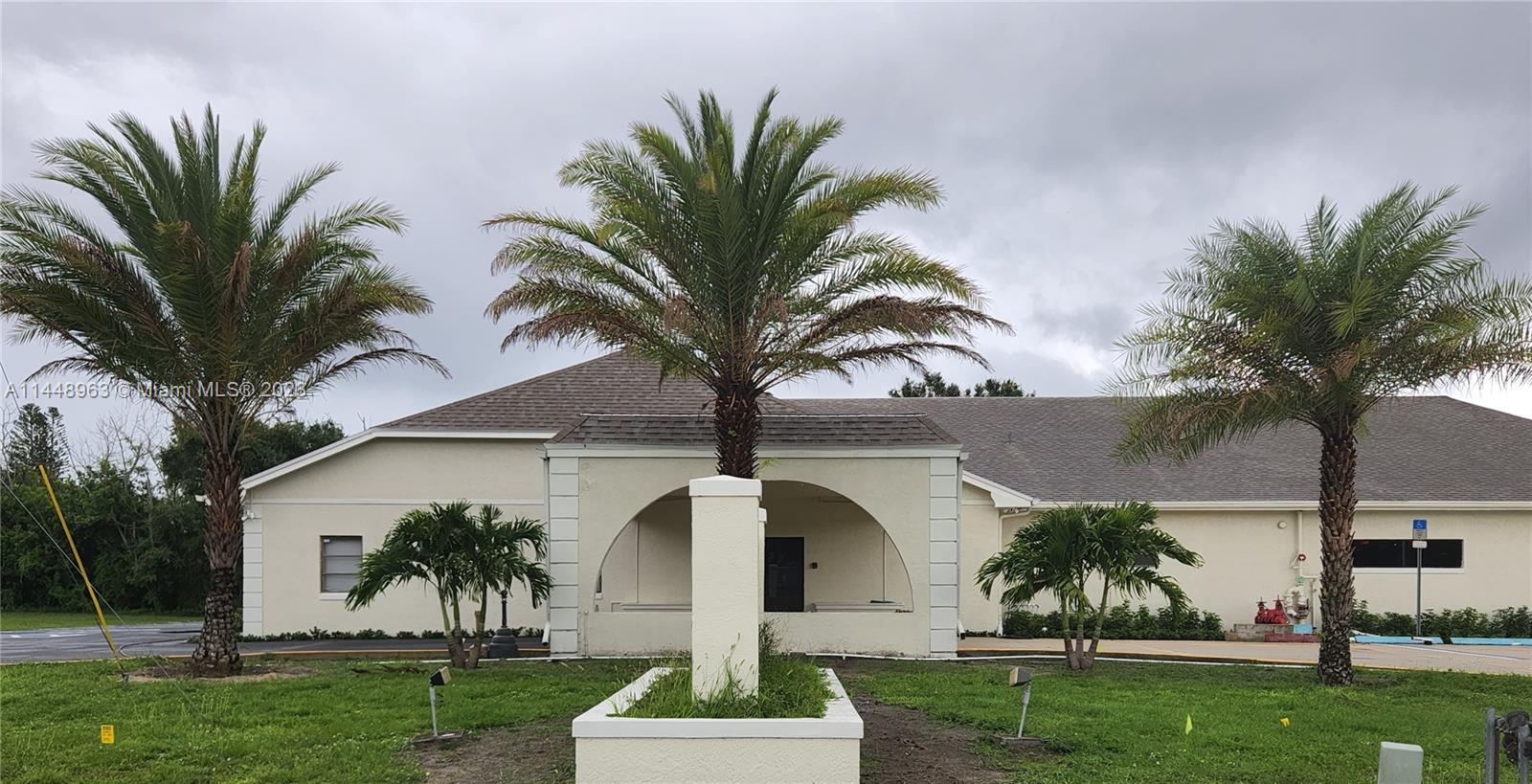 Front of Structure