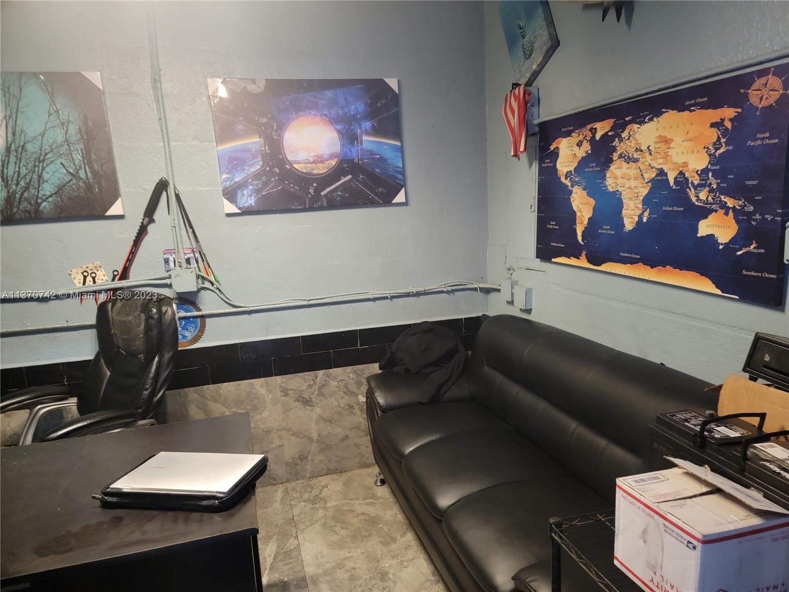office with sofa