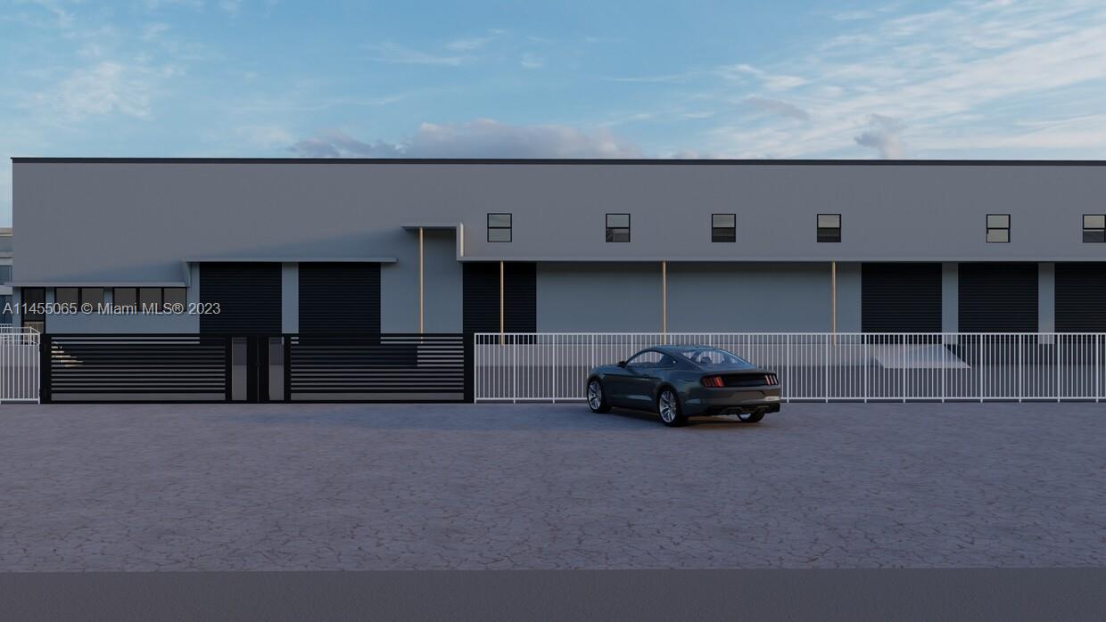 Front of Structure
