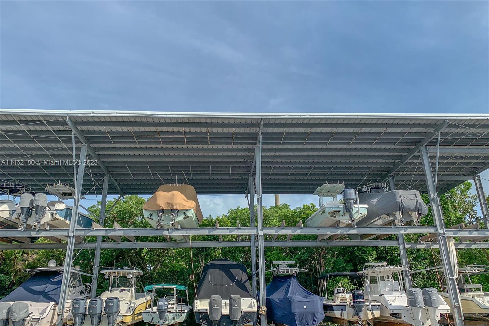 dry rack storage for owners and renters of longer than 6 months
