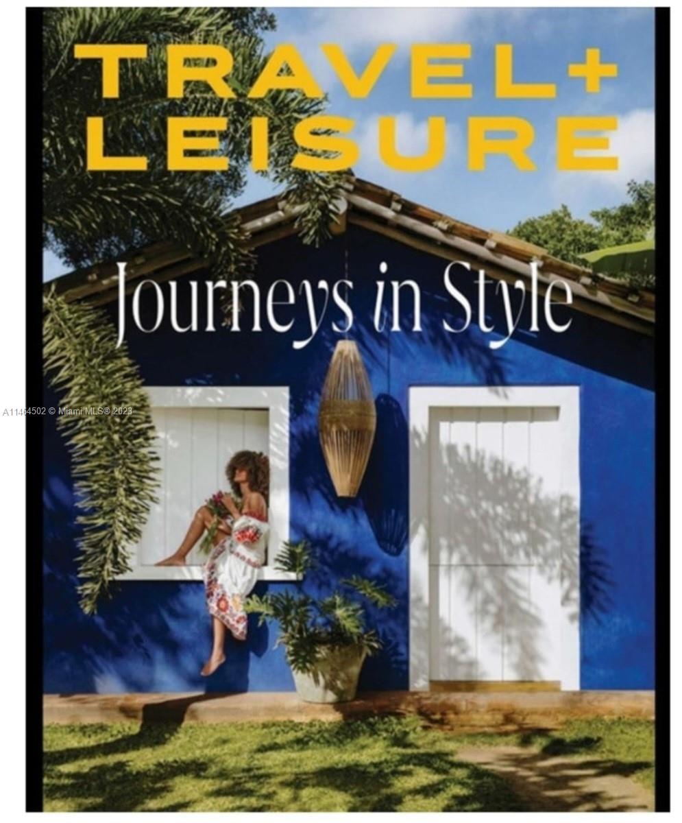 Magazine cover about Trancoso