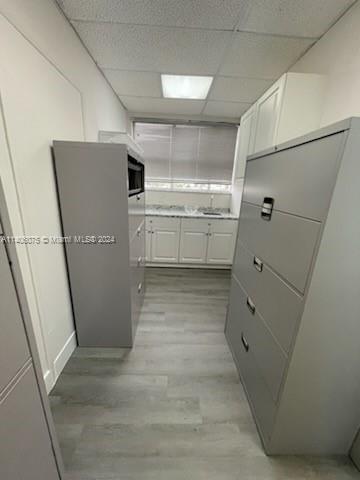 kitchenette area