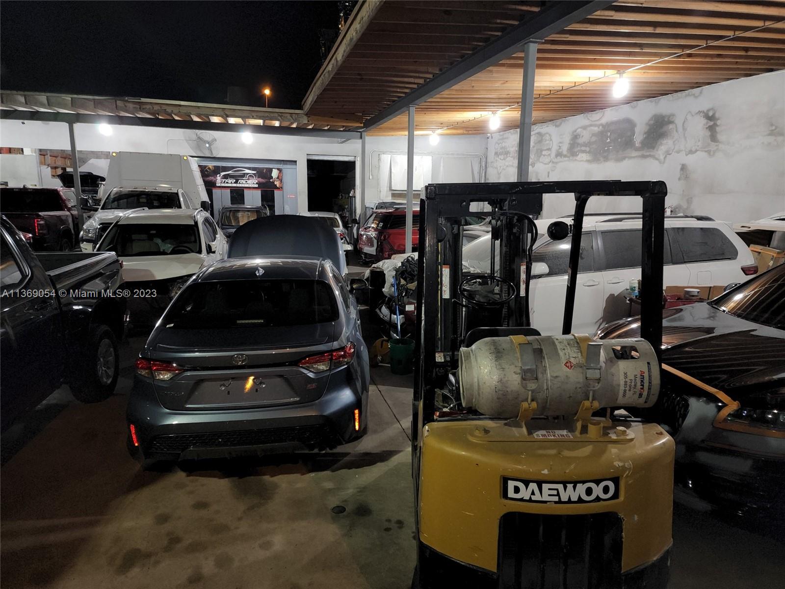 Shop work area