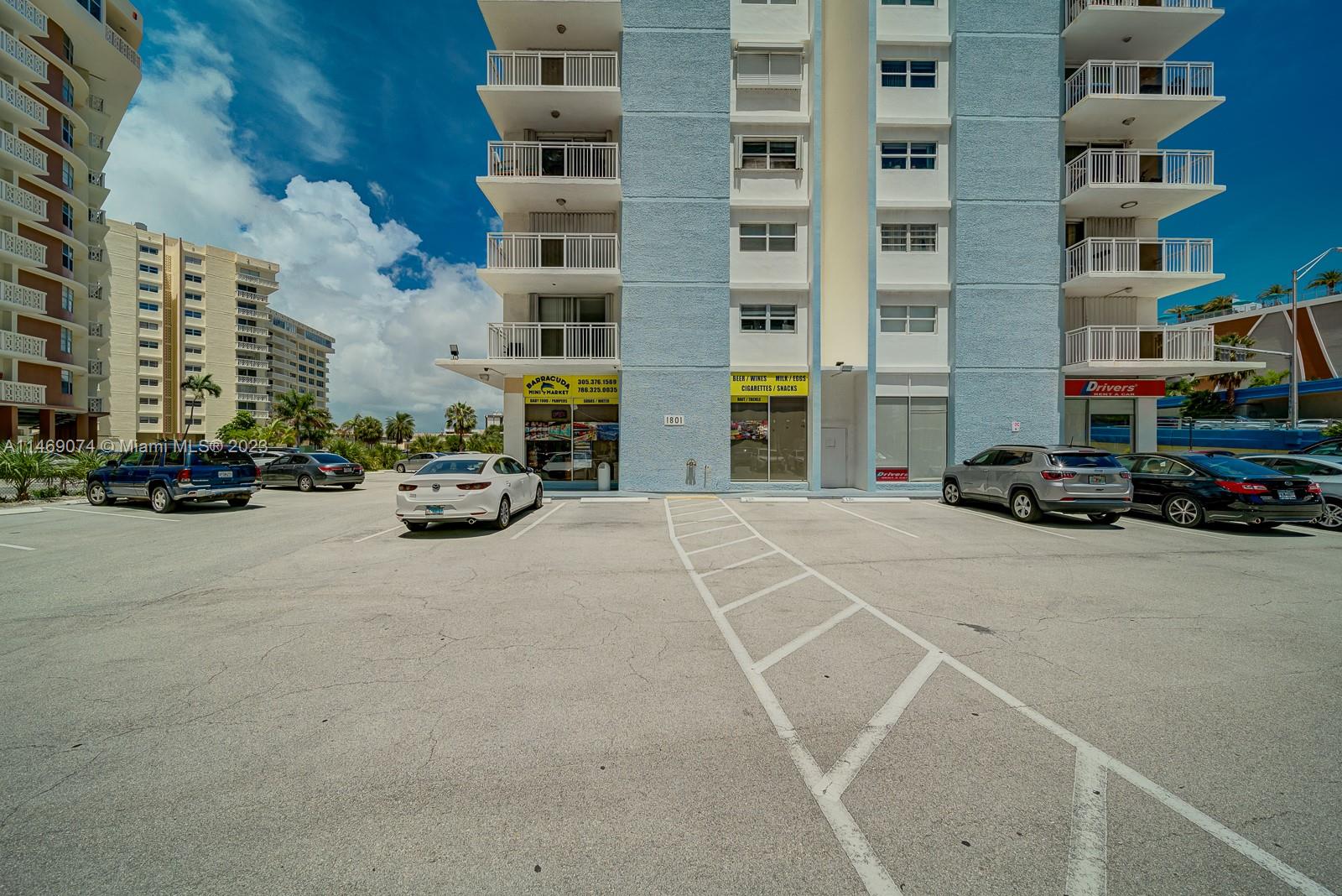 Front of Structure