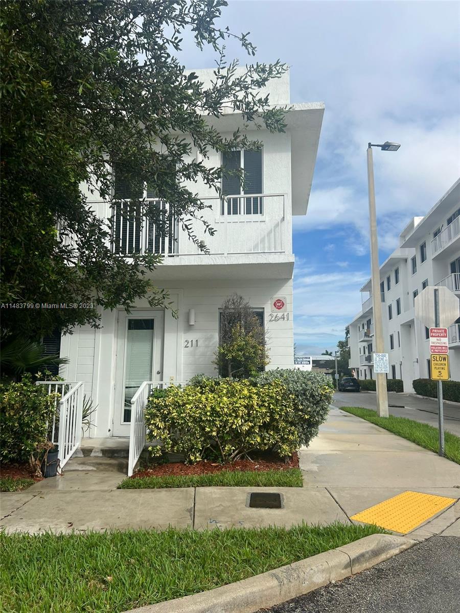 Front of Structure