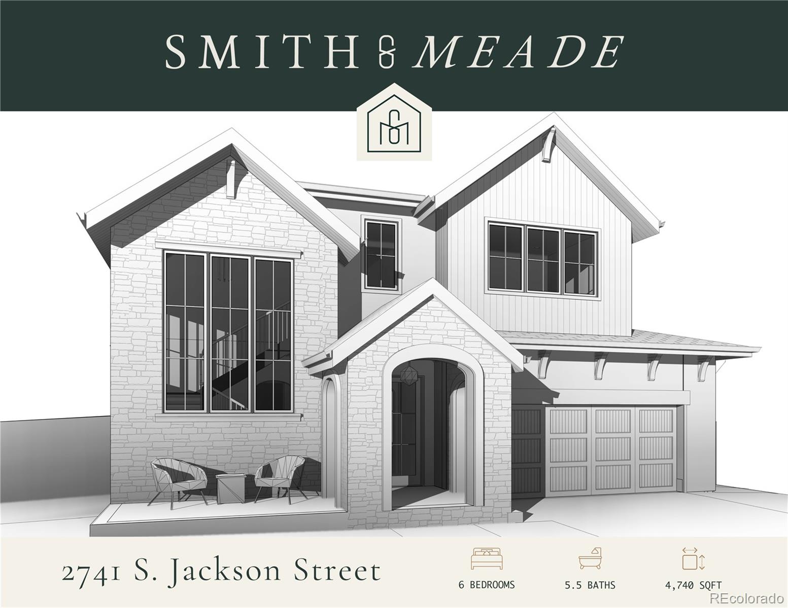 2741 Jackson Street, Denver, CO 80210, 6 Bedrooms Bedrooms, ,6 BathroomsBathrooms,Residential,For Sale,Jackson,REC7970849