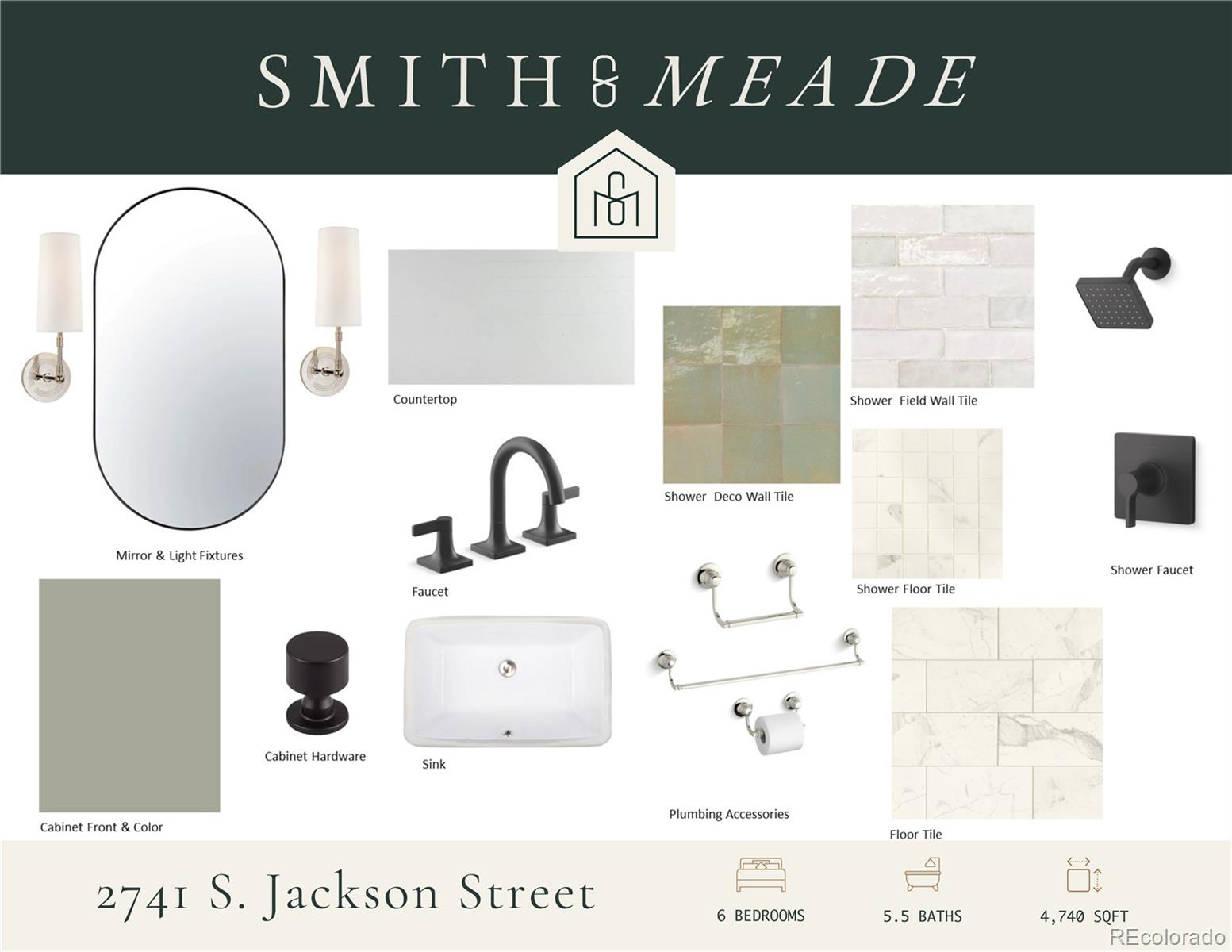 2741 Jackson Street, Denver, CO 80210, 6 Bedrooms Bedrooms, ,6 BathroomsBathrooms,Residential,For Sale,Jackson,REC7970849