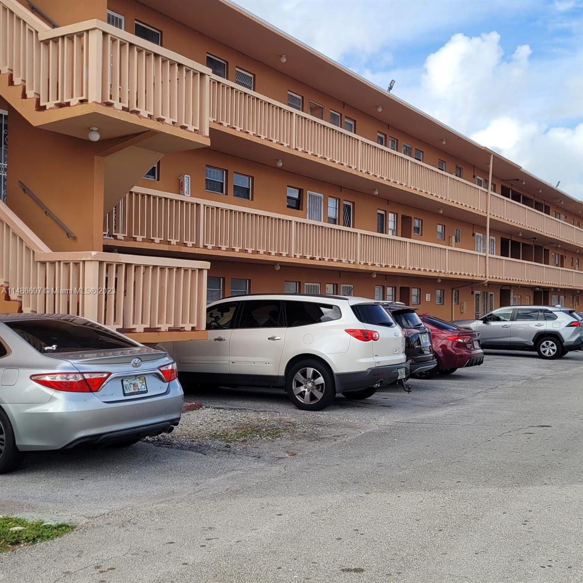 Front of Structure