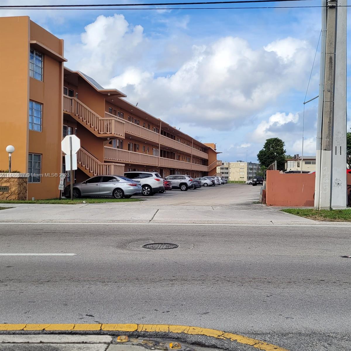 Front of Structure