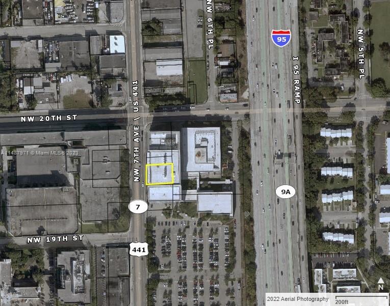 1951 NW 7th Ave and 20th Street are both major thoroughfares thru the heart of Downtown Miami