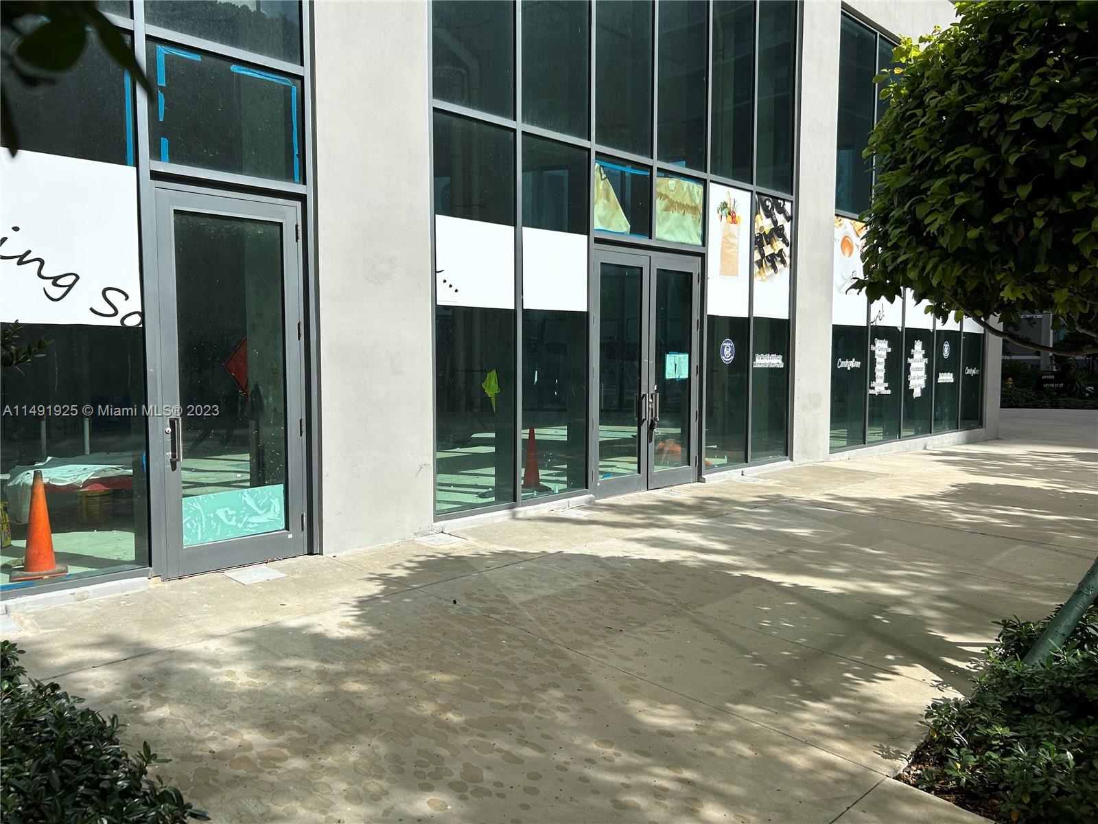 Front of Structure
