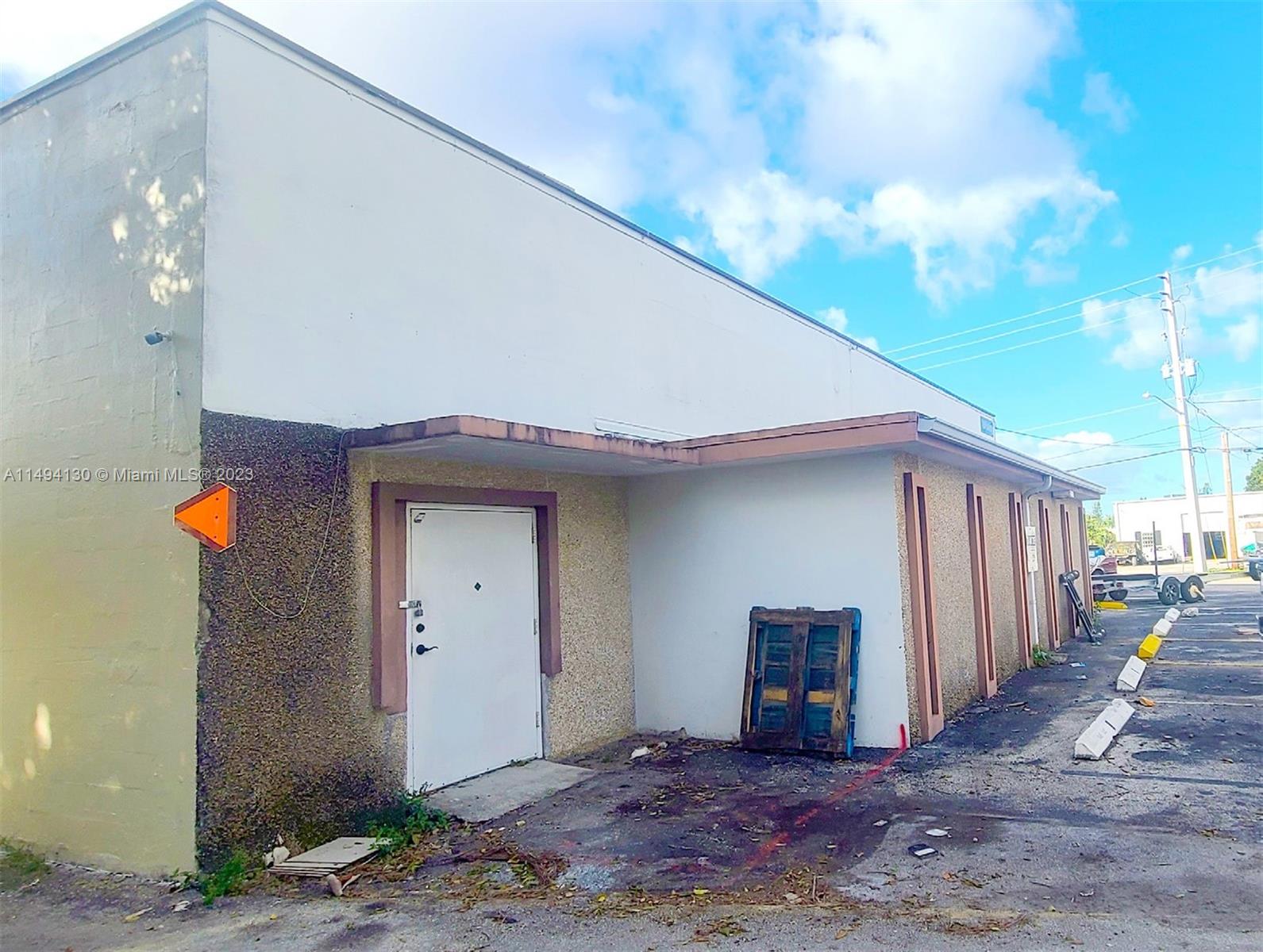 Front of Structure