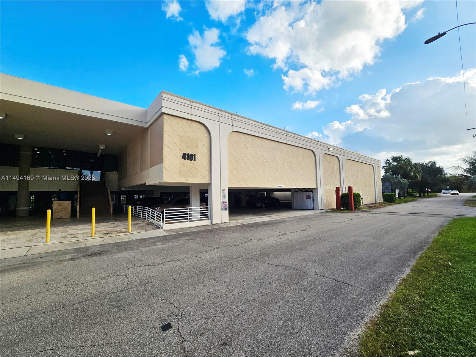 Front of Structure