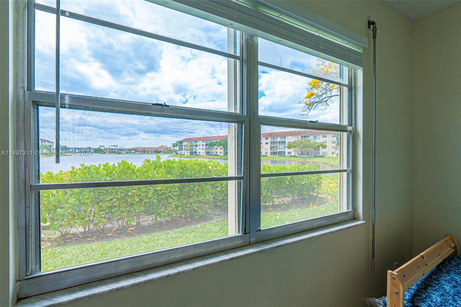Garden/Waterfront View From Master Bedroom