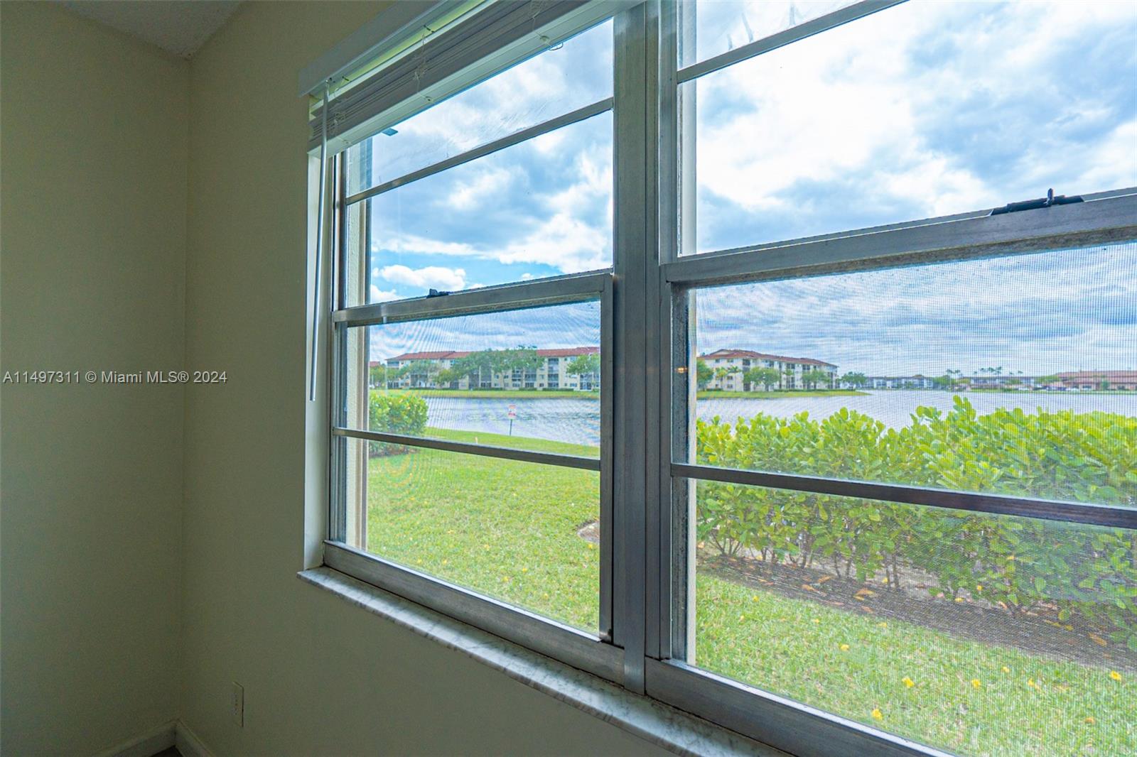 Garden/Waterfront View From Master Bedroom