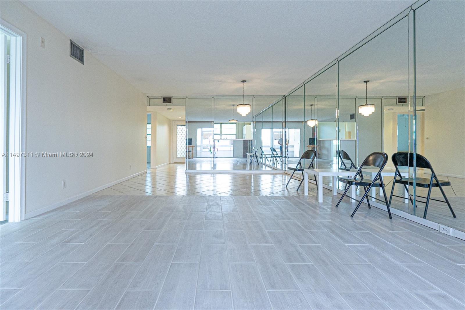 Open Living/Dining Area