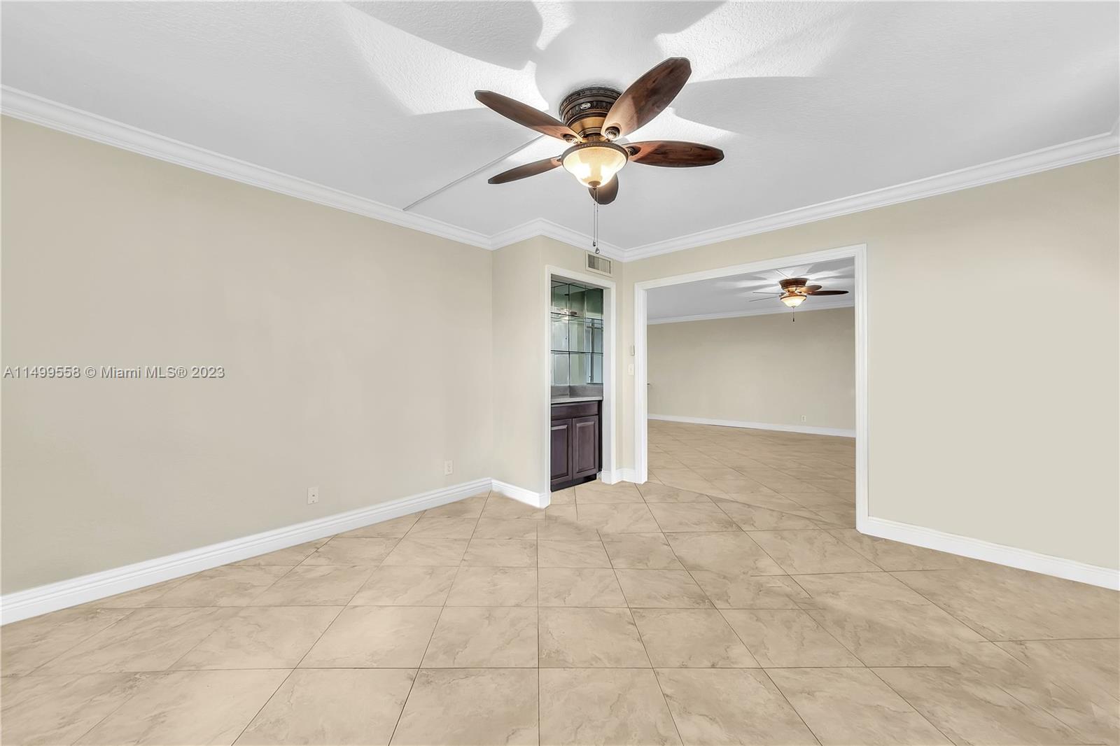 Third bedroom  converted den