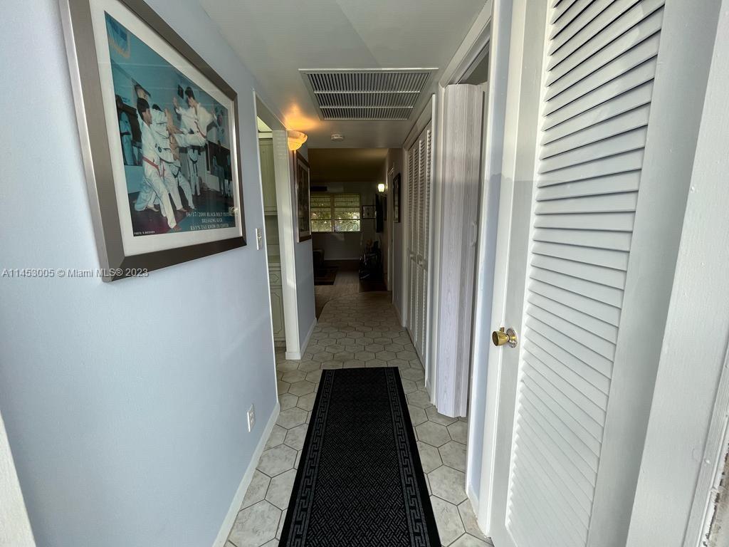 Lots of closet space in the hallway.