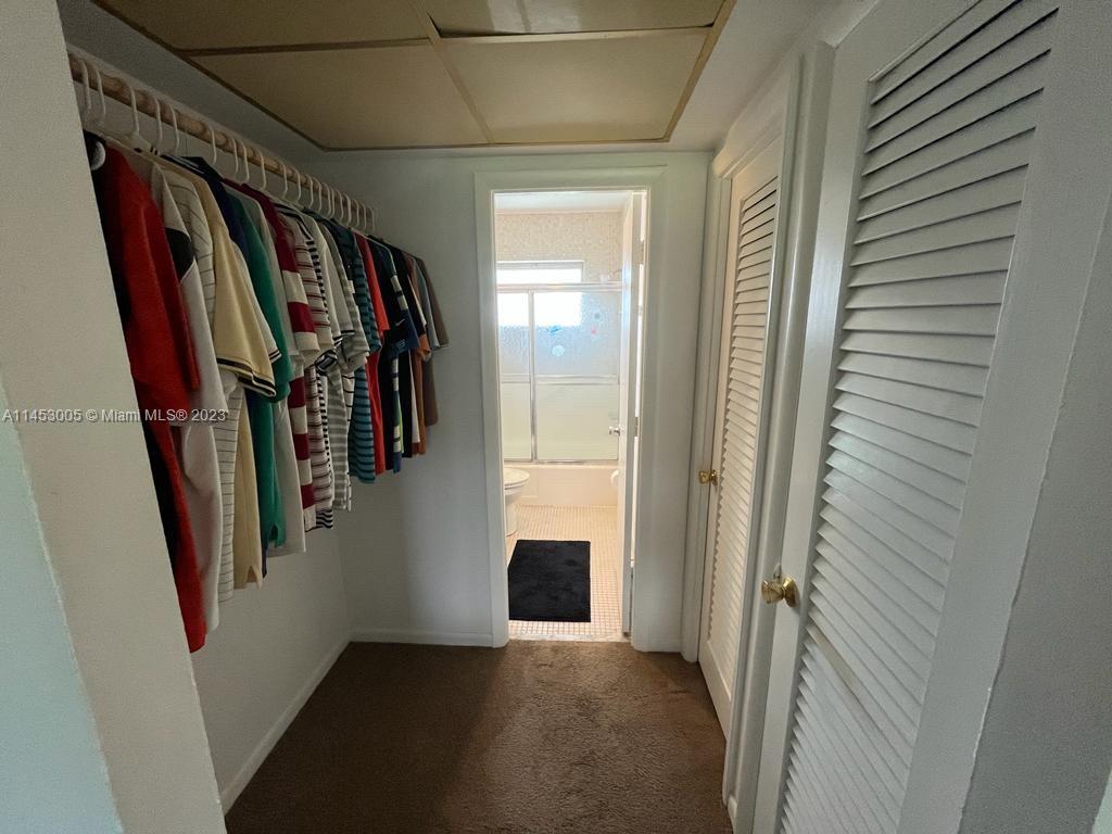 2 walk-in closets plus linen closets in master bedroom.