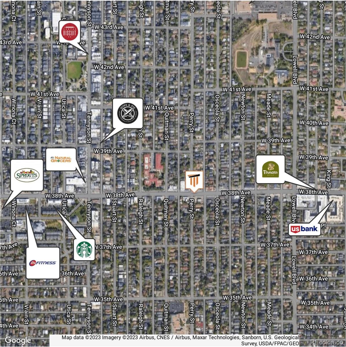 3990 W 38th Avenue, Denver, CO 80212, ,Land,For Sale,38th,REC3687394