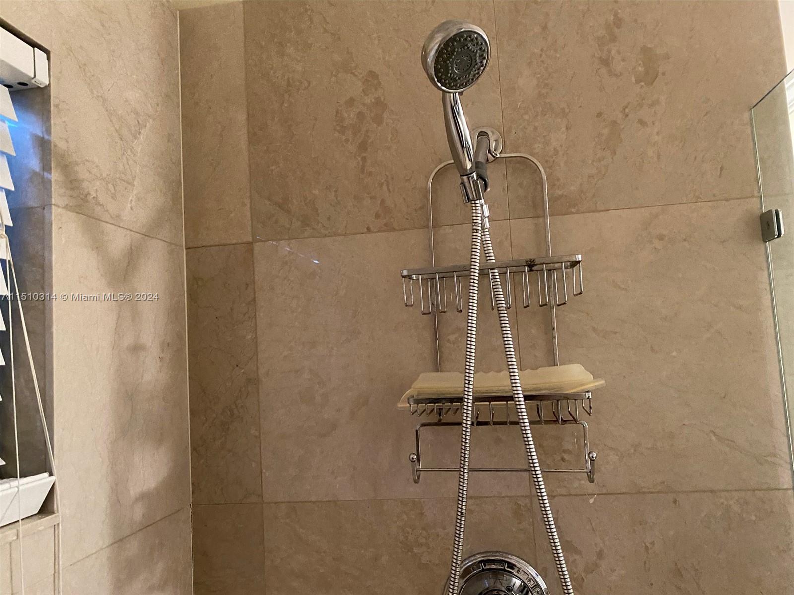 Shower in second private office