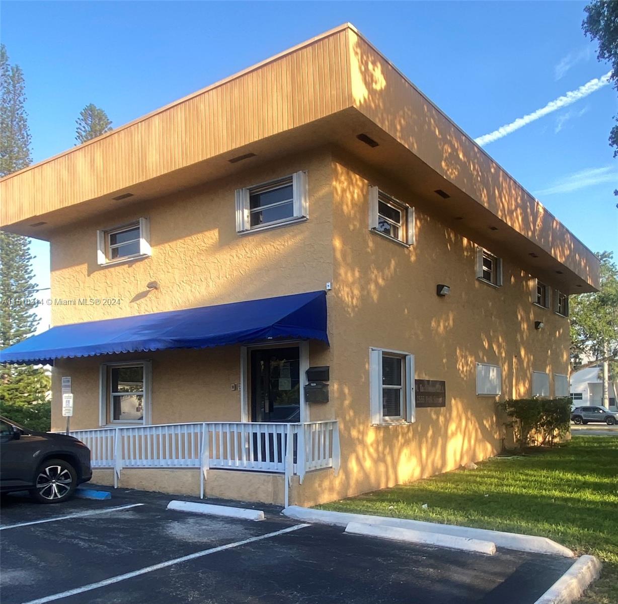 Front Entrance with handicap ramp