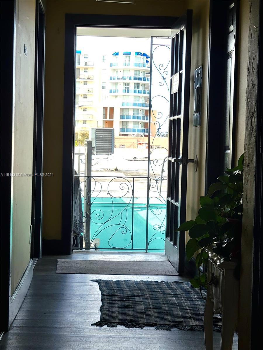 View from second floor