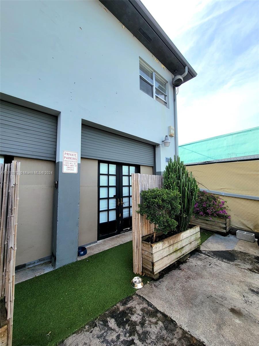 Metal roller shutter(industrial) and French doors (Office/retail)