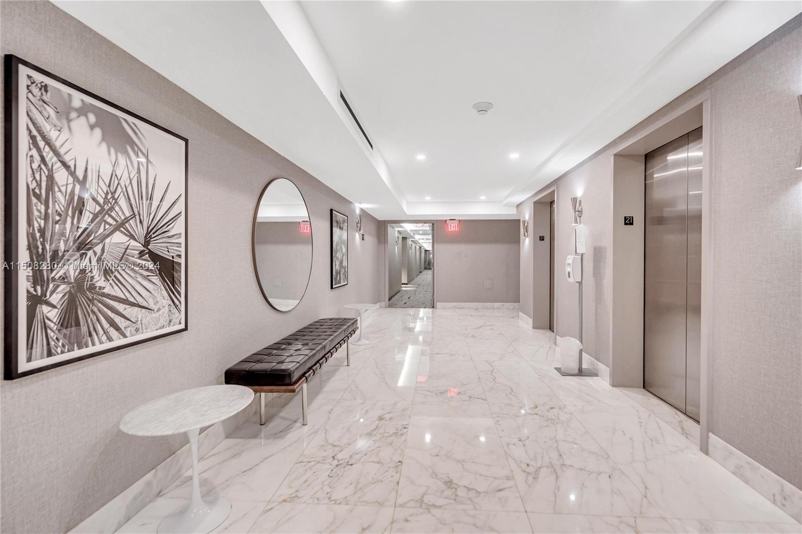 Elevator foyer