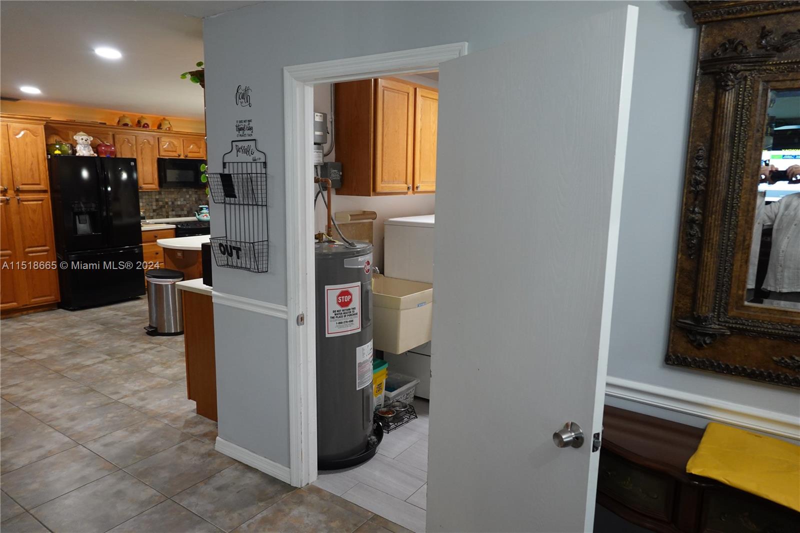 laundry entrance