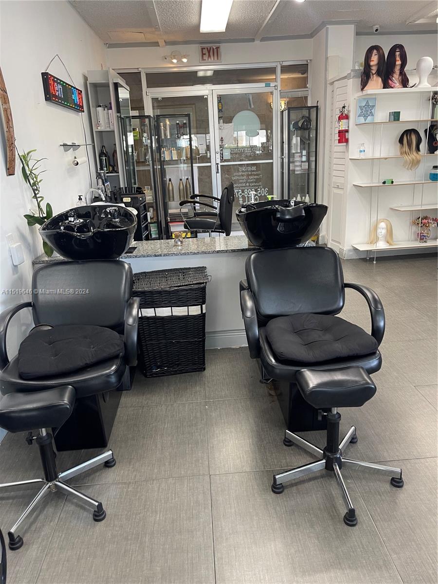   2 Hair Wash Stations